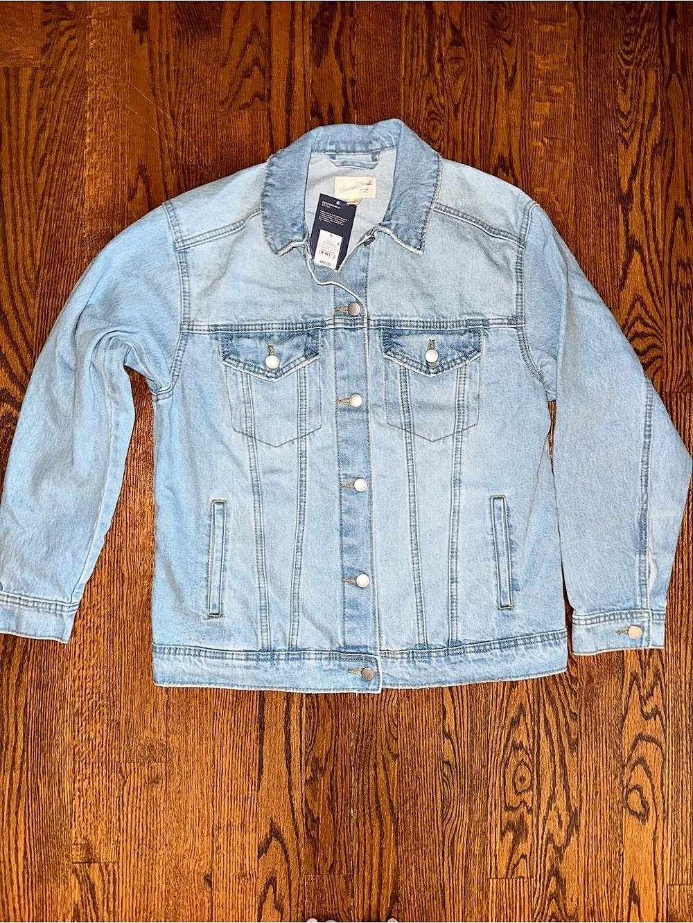 Universal Thread Denim Trucker Jacket Blue Size Small
